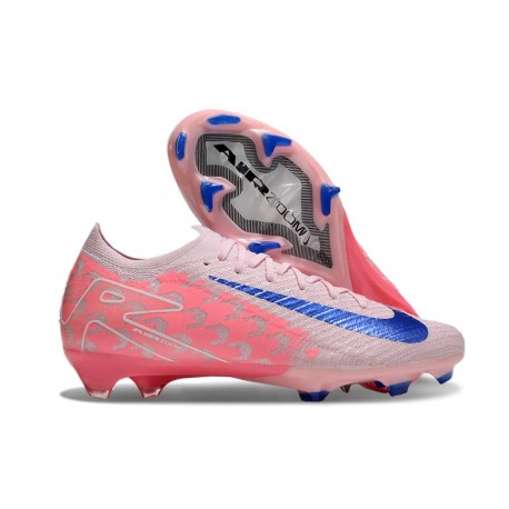 Chaussure Nike Zoom Mercurial Vapor 16 Elite FG Rose Bleu