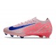 Chaussure Nike Zoom Mercurial Vapor 16 Elite FG Rose Bleu