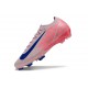 Chaussure Nike Zoom Mercurial Vapor 16 Elite FG Rose Bleu