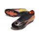 Chaussure Nike Zoom Mercurial Vapor 16 Elite FG Noir Orange