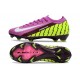 Chaussure Nike Zoom Mercurial Vapor 16 Elite FG Violet Jaune Blanc