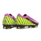 Chaussure Nike Zoom Mercurial Vapor 16 Elite FG Violet Jaune Blanc