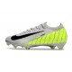 Chaussure Nike Zoom Mercurial Vapor 16 Elite FG Gris Vert Noir