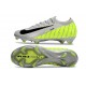 Chaussure Nike Zoom Mercurial Vapor 16 Elite FG Gris Vert Noir