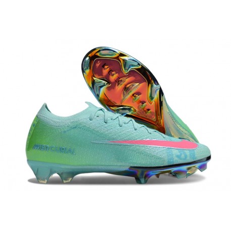 Chaussure Nike Zoom Mercurial Vapor 16 Elite FG Hyper Turq Noir