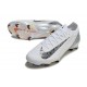 Chaussure Nike Zoom Mercurial Vapor 16 Elite FG Blanc Noir