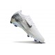 Chaussure Nike Zoom Mercurial Vapor 16 Elite FG Blanc Noir