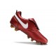 Nike Tiempo Legend 10 Elite FG Neuf Ronaldo Rouge Blanc