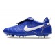 Nike Tiempo Legend 10 Elite FG Neuf Ronaldo Bleu Blanc
