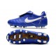 Nike Tiempo Legend 10 Elite FG Neuf Ronaldo Bleu Blanc