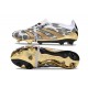 adidas Predator 24 Elite Foldover Tongue FG Blanc Or Gris