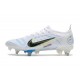 Nike Mercurial Vapor XIV Elite SG AC Ballon Gris Bleu Foncé