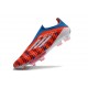 Crampons adidas F50+ LL FG Rouge Bleu Blanc
