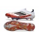 Crampons adidas F50+ LL FG X Messi Blanc Rouge Noir