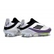 Crampons adidas F50+ LL FG X Messi Blanc Ftwr Noir Violet Uni