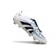 adidas Predator Elite Foldover Tongue FG Blanc Noir Bleu