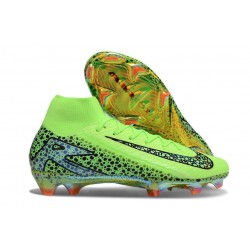 Nike Zoom Mercurial Superfly X Elite FG Vert Noir