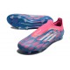 adidas F50 Elite Sans Lacets FG Bleu Solaire Blanc Ftwr Rose