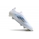 adidas F50 Elite Sans Lacets FG Blanc Bleu