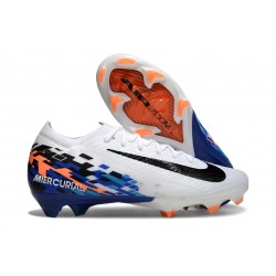 Nike Air Zoom Mercurial Vapor XVI Elite FG Blanc Noir Bleu