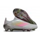 adidas F50 Elite Sans Lacets FG Gris Rose