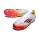 adidas F50 Elite Sans Lacets FG Blanc Noir Jaune Solaire