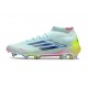 Crampons adidas F50 Elite Mid FG Stellar Icon – Bleu Jaune