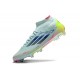 Crampons adidas F50 Elite Mid FG Stellar Icon – Bleu Jaune