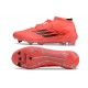 Crampons adidas F50 Elite Mid FG Vivid Horizon – Turbo Noir Argenté