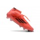 Crampons adidas F50 Elite Mid FG Vivid Horizon – Turbo Noir Argenté