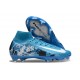 Nike Air Zoom Mercurial Superfly 10 Elite FG Bleu Blanc