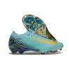 Nike Air Zoom Mercurial Vapor XVI Elite FG Bleu Or