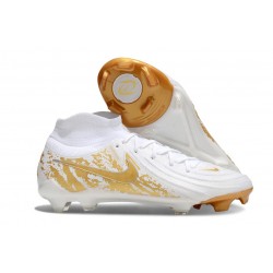 Nike Phantom Luna II Elite FG Blanc Or