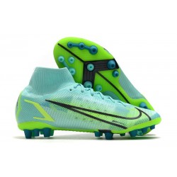 Nike Mercurial Superfly VIII Elite AG Dynamique Vert Citron