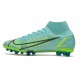 Nike Mercurial Superfly VIII Elite AG Dynamique Vert Citron