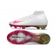 Nike Air Zoom Mercurial Superfly 10 Elite FG Blanc Rose