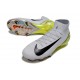 Nike Air Zoom Mercurial Superfly 10 Elite FG Blanc Noir Jaune