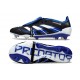 adidas Predator Elite Foldover Tongue FG Noir Bleu Blanc