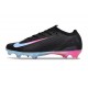 Chaussures Nike Mercurial Vapor 16 Elite FG Noir Rose Bleu