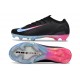 Chaussures Nike Mercurial Vapor 16 Elite FG Noir Rose Bleu