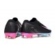 Chaussures Nike Mercurial Vapor 16 Elite FG Noir Rose Bleu