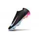 Chaussures Nike Mercurial Vapor 16 Elite FG Noir Rose Bleu