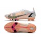 Nike Mercurial Vapor 14 Elite AG-Pro Blanc Noir Carmin Rose
