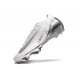 Chaussures Nike Mercurial Vapor 16 Elite FG Blanc Argent