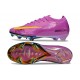 Chaussures Nike Mercurial Vapor 16 Elite FG Violet Jaune