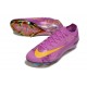 Chaussures Nike Mercurial Vapor 16 Elite FG Violet Jaune