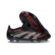 Crampons de Foot adidas Predator Elite FG Noir Gris Quatre Rouge Lucide