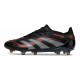 Crampons de Foot adidas Predator Elite FG Noir Gris Quatre Rouge Lucide