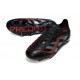 Crampons de Foot adidas Predator Elite FG Noir Gris Quatre Rouge Lucide