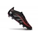 Crampons de Foot adidas Predator Elite FG Noir Gris Quatre Rouge Lucide